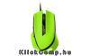 Gamer Egér Sharkoon Force optikai 600-1600DPI PAN 3509 chip zöld
