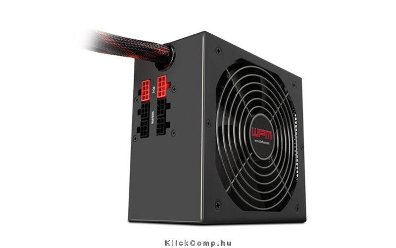 Tápegység 400W WPM v2 Series 80Plus; 14cm ventilátor; 4+4Power; Moduláris; Aktí fotó, illusztráció : SHARK-4044951015771