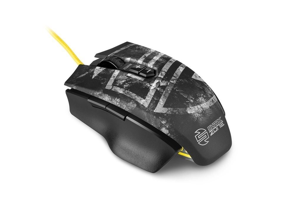 Egér Gamer lézer érzékelő 1000-8200DPI Alumínium fekete Sharkoon Shark Zone M50 fotó, illusztráció : SHARK-4044951015924