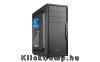 Számítógépház ATXmATX mITX 2xUSB3.0 I/O SHARKOON VS4-W fekete fekete belső ablakos alsó táp