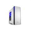 Számítógépház ATX mATX mITX Sharkoon BW9000-W fehér ablakos alsó táp