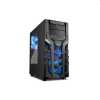 Számítógépház ATX mATX mITX ablakos alsó táp 3x140mm Sharkoon DG7000