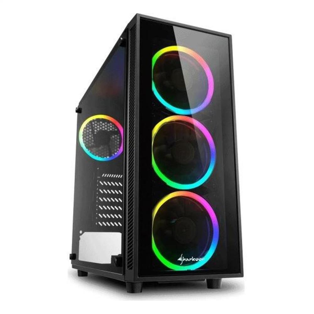 Számítógépház ATX ház Sharkoon TG4 RGB MidTower fotó, illusztráció : SHARK-4044951026685