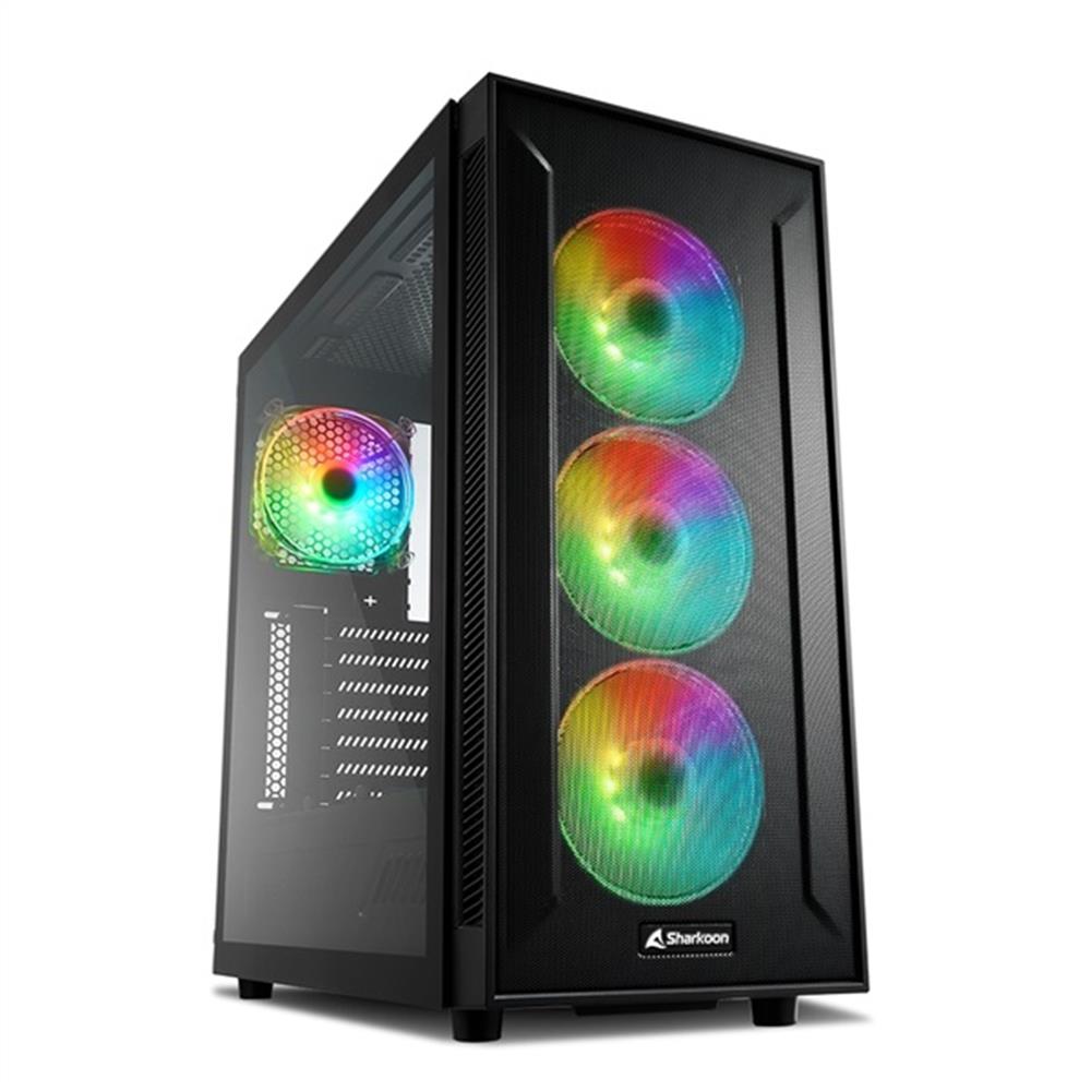 Számítógépház ATX ház Sharkoon TG6M RGB ATX FullTower fotó, illusztráció : SHARK-4044951032136