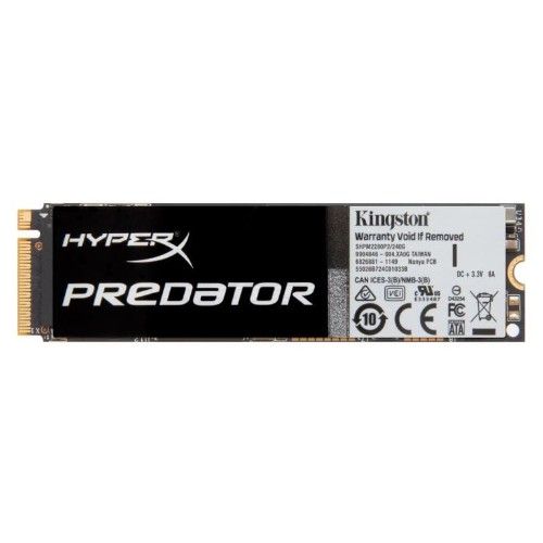 240GB SSD M.2 2280 Kingston HyperX Predator SHPM2280P2/240G fotó, illusztráció : SHPM2280P2_240G