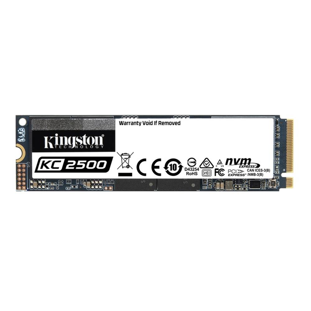 1TB SSD M.2 NVMe Kingston KC2500 fotó, illusztráció : SKC2500M8_1000G