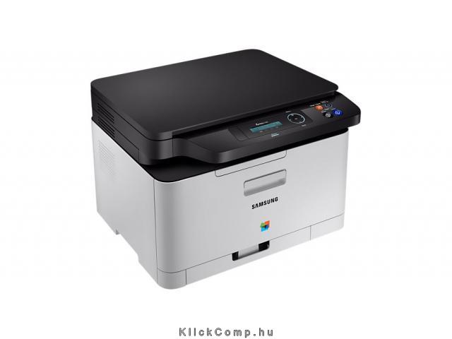 Multifunkciós nyomtató lézer A4 3 in 1 MFP Samsung SL-C480 fotó, illusztráció : SL-C480_SEE
