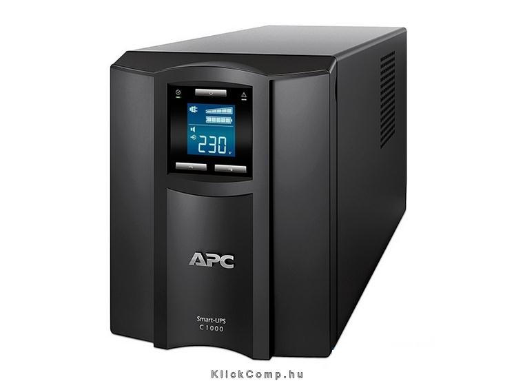 Szünetmentes tápegység 1000VA APC Smart-UPS C LCD fotó, illusztráció : SMC1000I