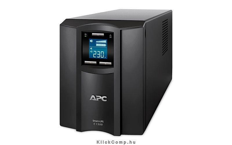APC Smart-UPS C 1500VA LCD 230V Szünetmentes tápegység UPS fotó, illusztráció : SMC1500I