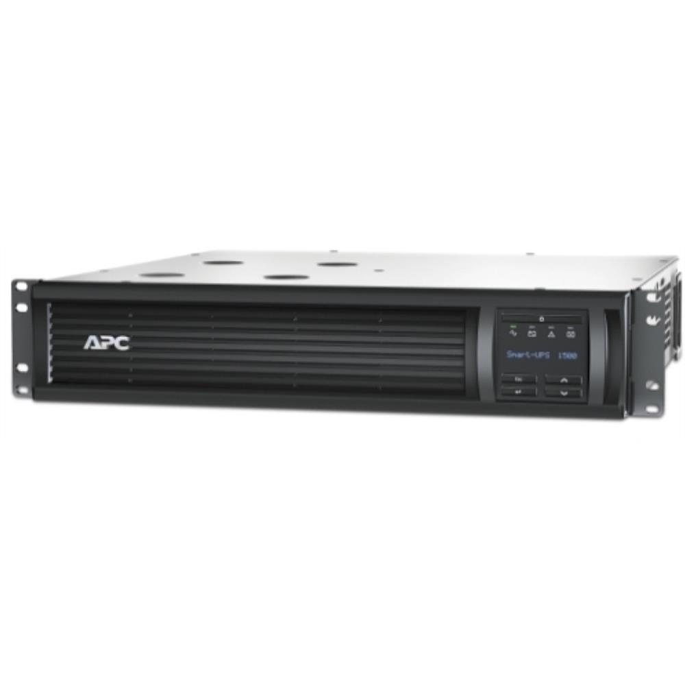 Szünetmentes tápegység 1500VA APC Smart-UPS RM 2U Rack LCD Smart Connect fekete fotó, illusztráció : SMT1500RMI2UNC