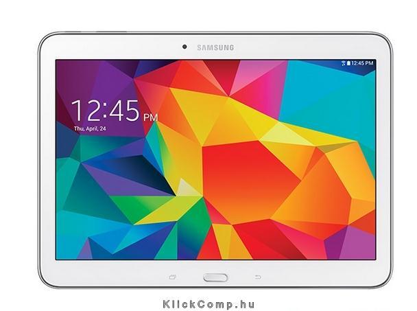 Galaxy Tab4 10.1 SM-T530 16GB fehér Wi-Fi tablet fotó, illusztráció : SM-T530NZWAXEH