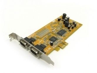 2 RS232 port PCI express kártya 2S fotó, illusztráció : SNX4437A