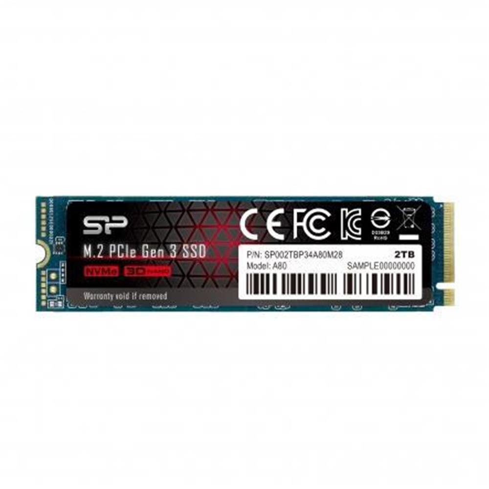 2TB SSD M.2 Silicon Power Ace A80 fotó, illusztráció : SP002TBP34A80M28