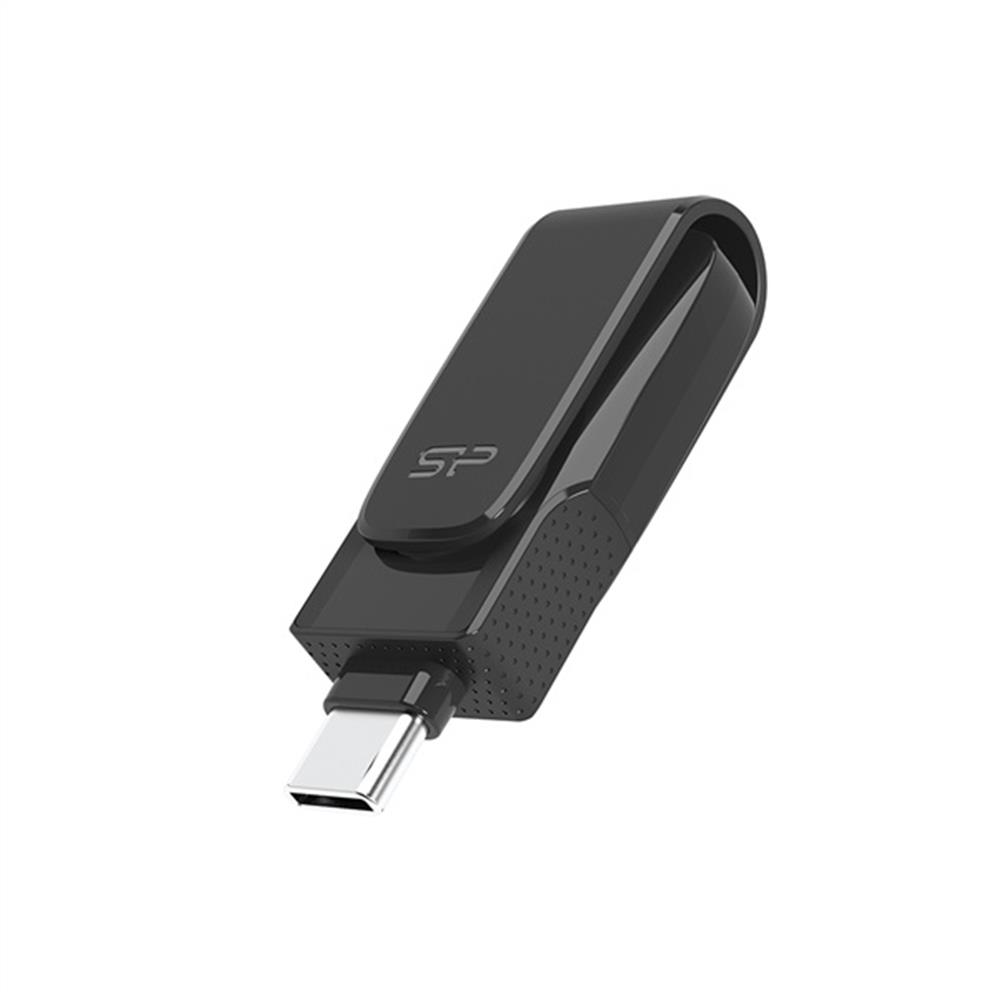 16GB Pendrive UBS3.2 fekete Silicon Power Mobile C30 fotó, illusztráció : SP016GBUC3C30V1K
