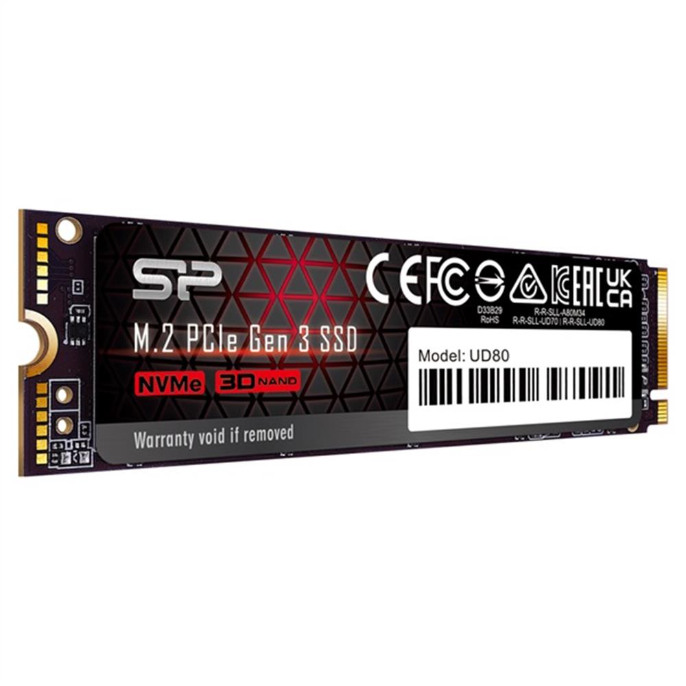 1TB SSD M.2 Silicon Power UD80 fotó, illusztráció : SP01KGBP34UD8005