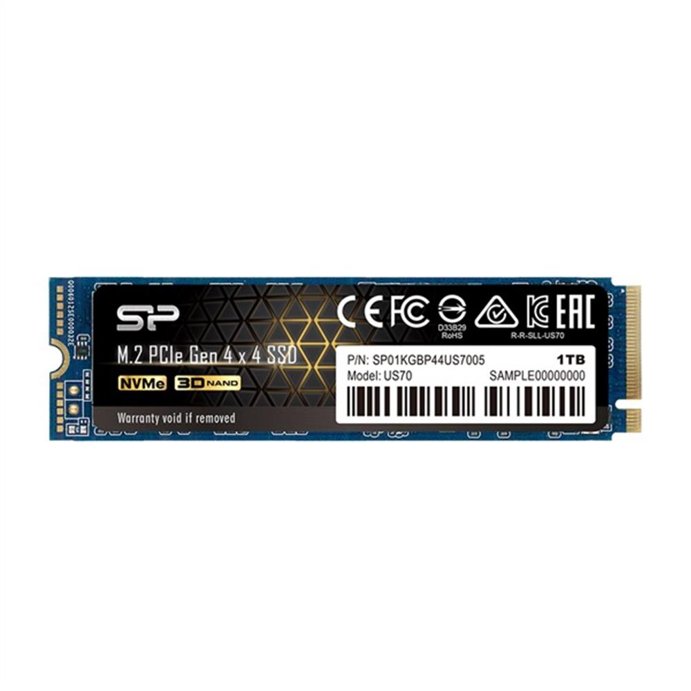 1TB SSD M.2 Silicon Power US70 fotó, illusztráció : SP01KGBP44US7005