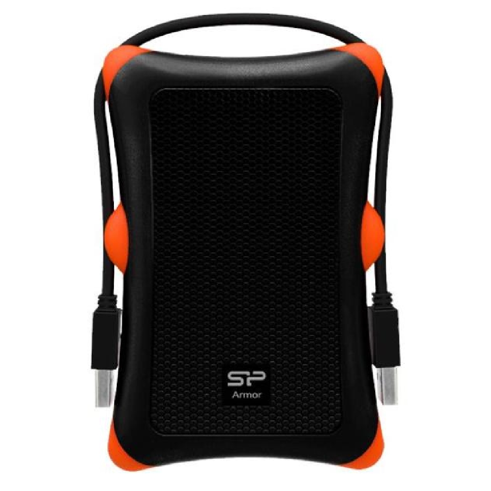 2TB külső HDD 2,5  USB3.2 Silicon Power Armor A30 Fekete fotó, illusztráció : SP020TBPHDA30S3K