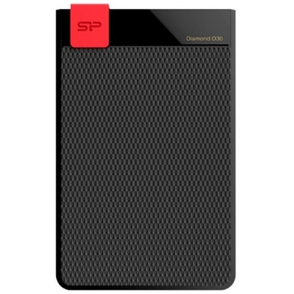 2TB külső HDD 2,5  USB3.2 Silicon Power Diamond D30 Fekete fotó, illusztráció : SP020TBPHDD3SS3K