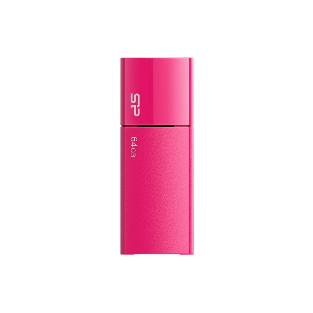 64GB Pendrive USB2.0 pink Silicon Power Ultima U05 fotó, illusztráció : SP064GBUF2U05V1H