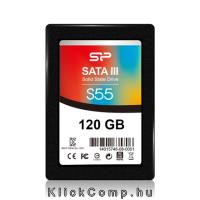 120GB SSD 2,5&#34; Silicon Power S55 SP120GBSS3S55S25 fotó