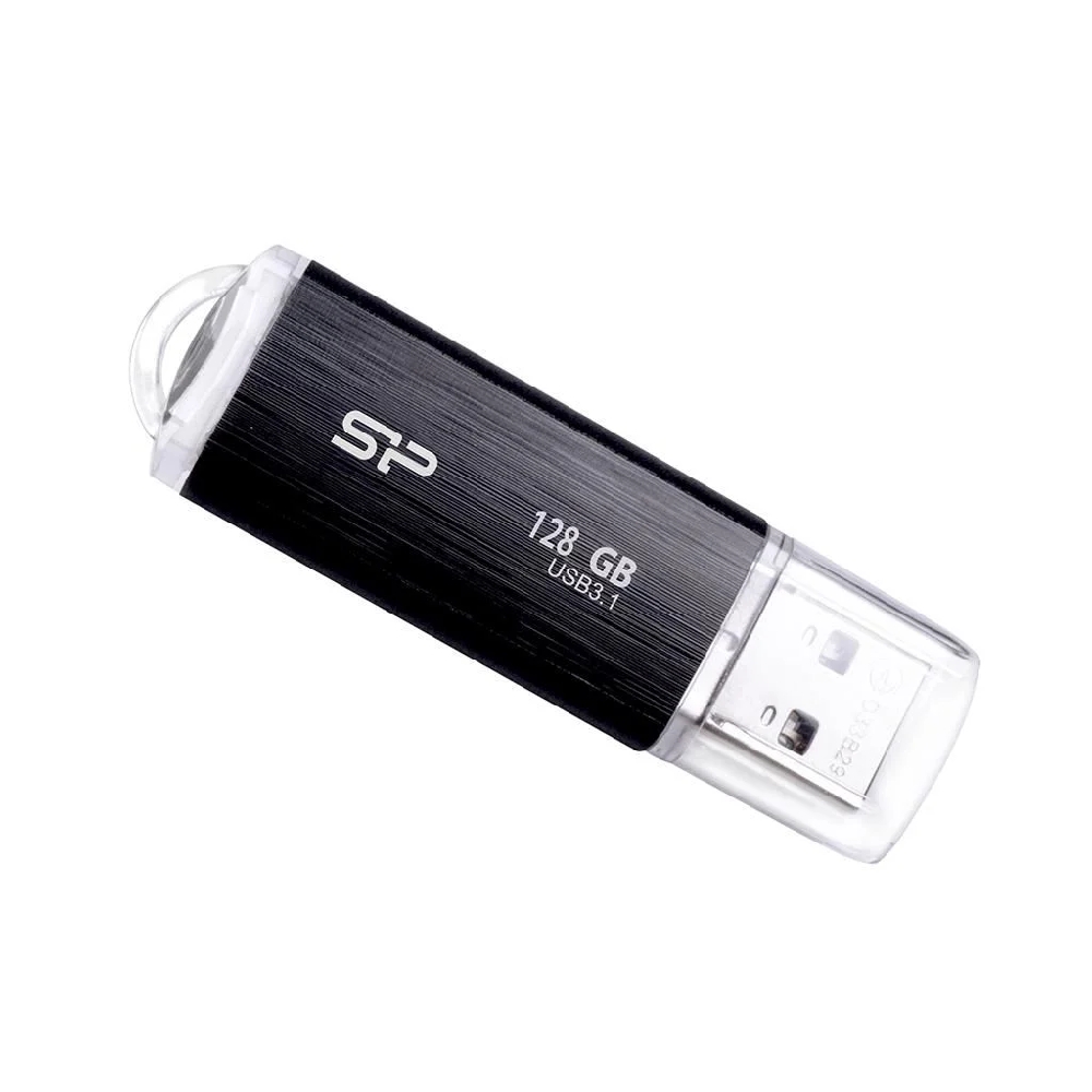 128GB Pendrive USB3.1 fekete Silicon Power Blaze B02 fotó, illusztráció : SP128GBUF3B02V1K