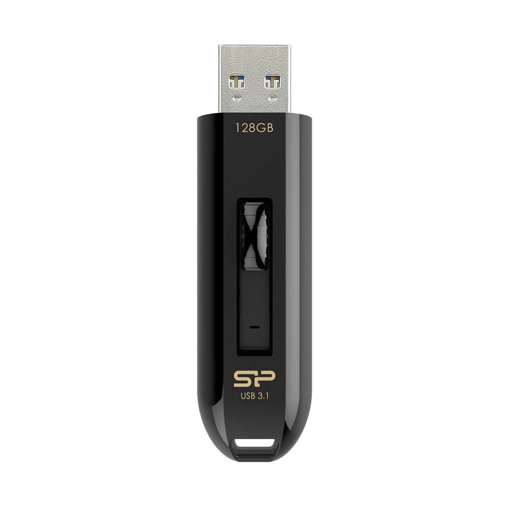 128GB Pendrive USB3.2 fekete Silicon Power Blaze B21 fotó, illusztráció : SP128GBUF3B21V1K