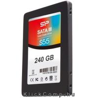 240GB SSD Sata3 2,5&#34; Silicon Power S55 SP240GBSS3S55S25 fotó