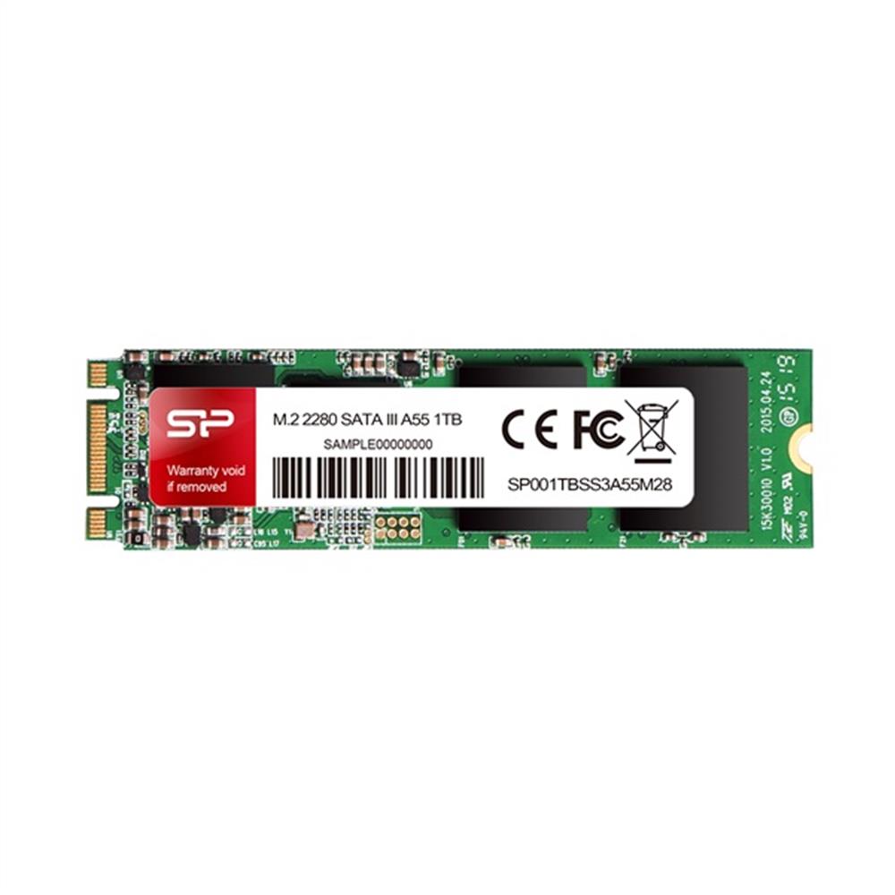 256GB SSD M.2 Silicon Power A55 fotó, illusztráció : SP256GBSS3A55M28