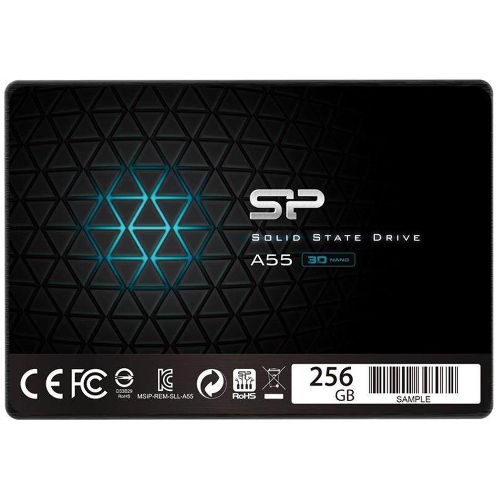 256GB SSD SATA3 Silicon Power Ace A55 fotó, illusztráció : SP256GBSS3A55S25