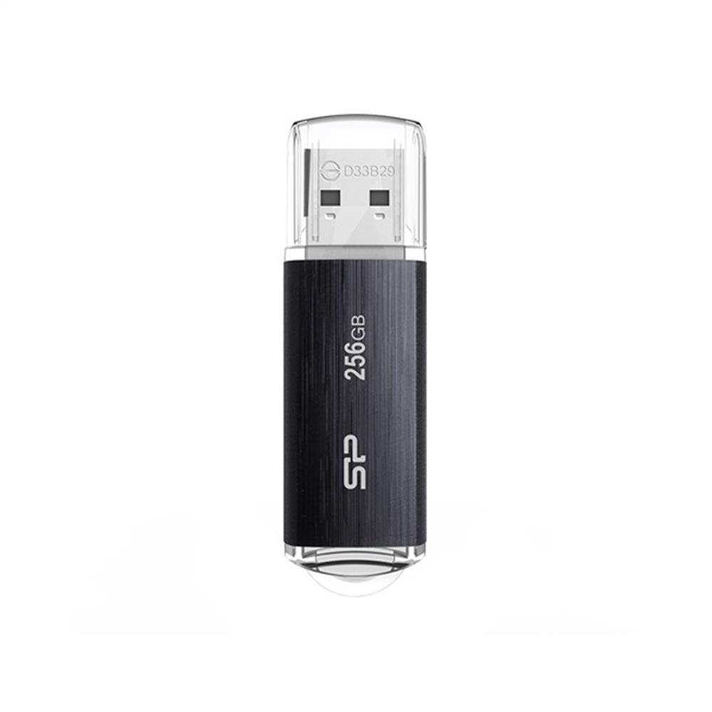 256GB Pendrive USB3.2 fekete Silicon Power Blaze B02 fotó, illusztráció : SP256GBUF3B02V1K