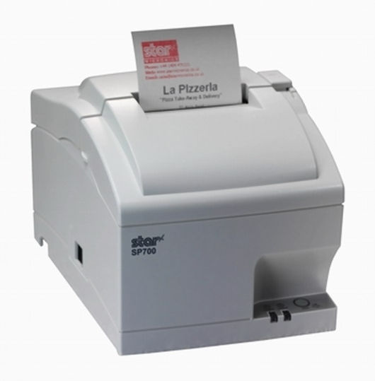 Star SP700 POS nyomtató Blokk-Nyomtató, vágó, párhuzamos, fehér fotó, illusztráció : SP742MC