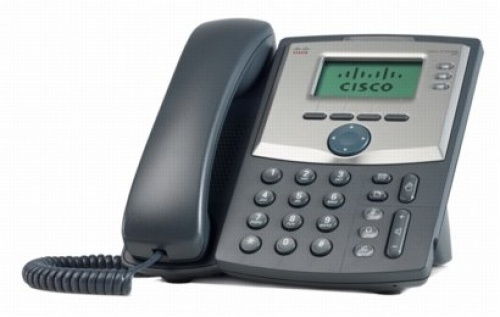 Cisco 3 Line IP Phone with Display and PC Port fotó, illusztráció : SPA303-G2