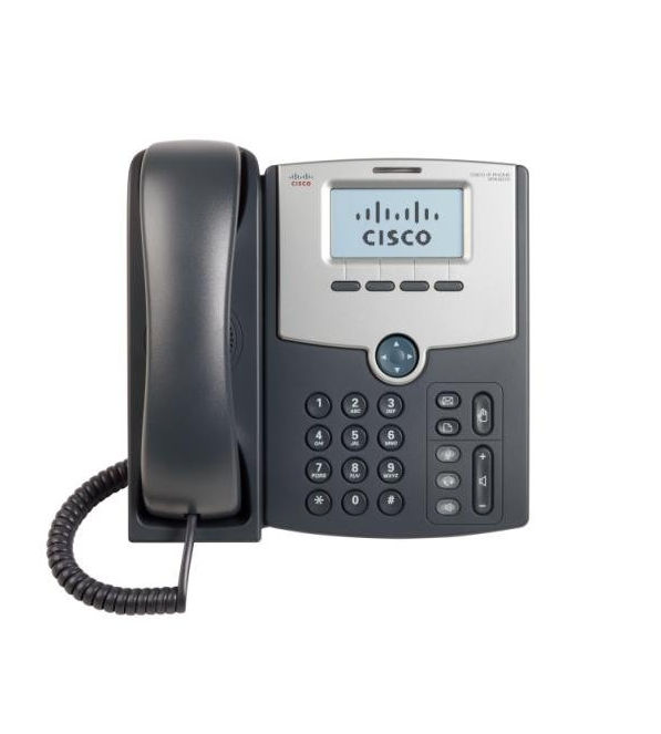 Cisco 1 vonalas VoIP telefon fotó, illusztráció : SPA502G