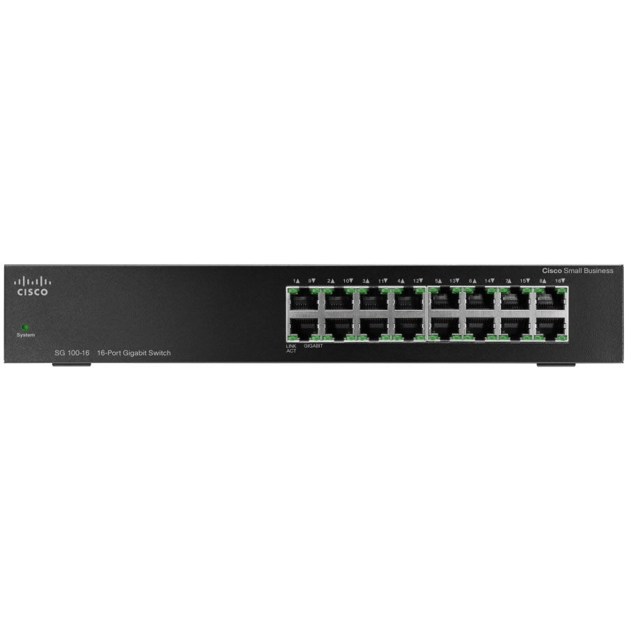 Cisco SR2016T 16 LAN 10/100/1000Mbps rack switch 5 év fotó, illusztráció : SR2016T-EU
