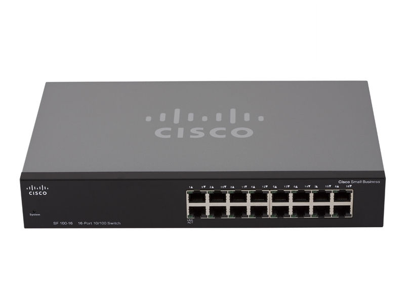 Cisco SR216T 16 LAN 10/100Mbps rack switch 5 év fotó, illusztráció : SR216T-EU