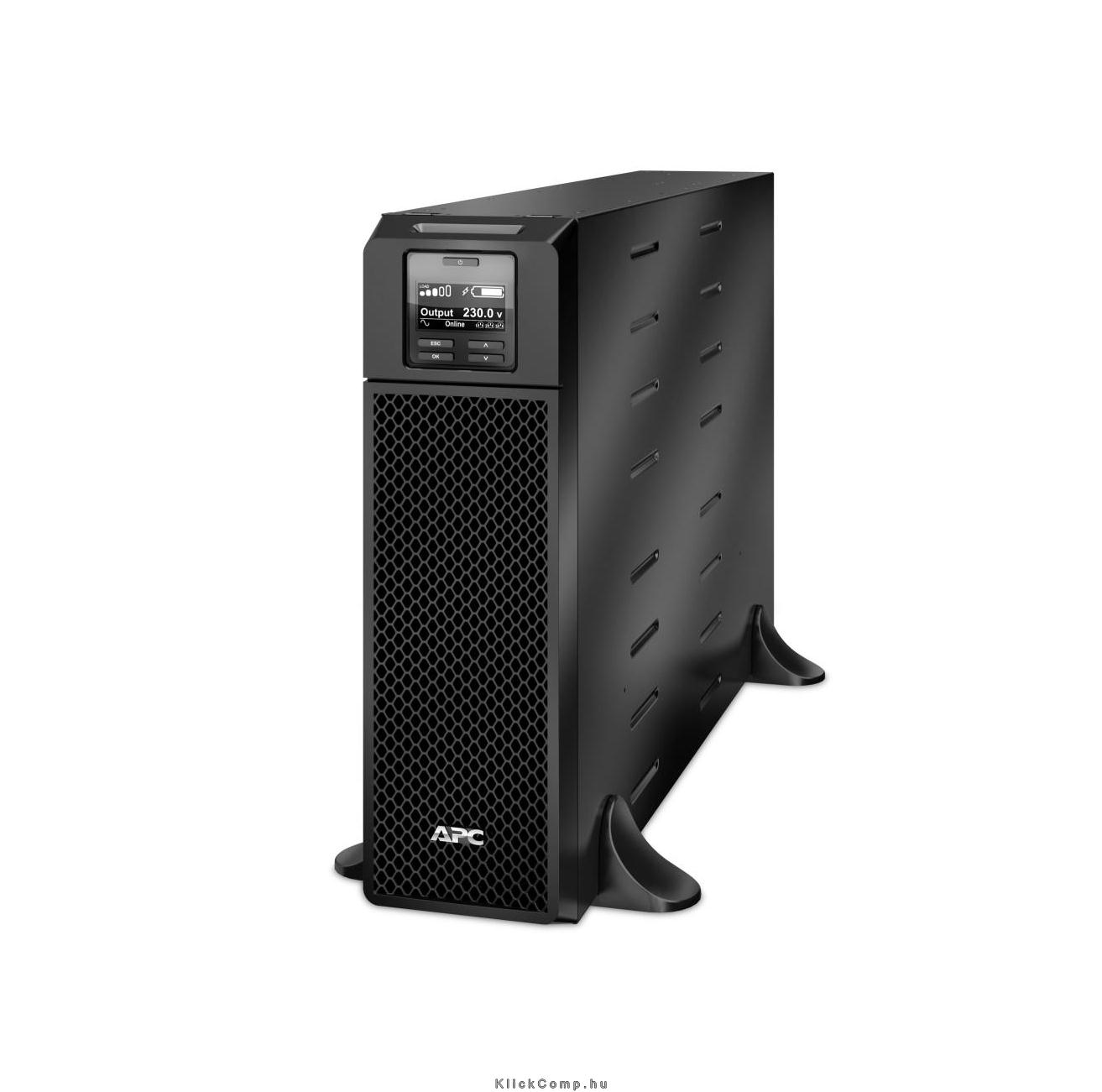 APC SMART UPS On-Line 5000VA XLI 230V szünetmentes tápegység fotó, illusztráció : SRT5KXLI