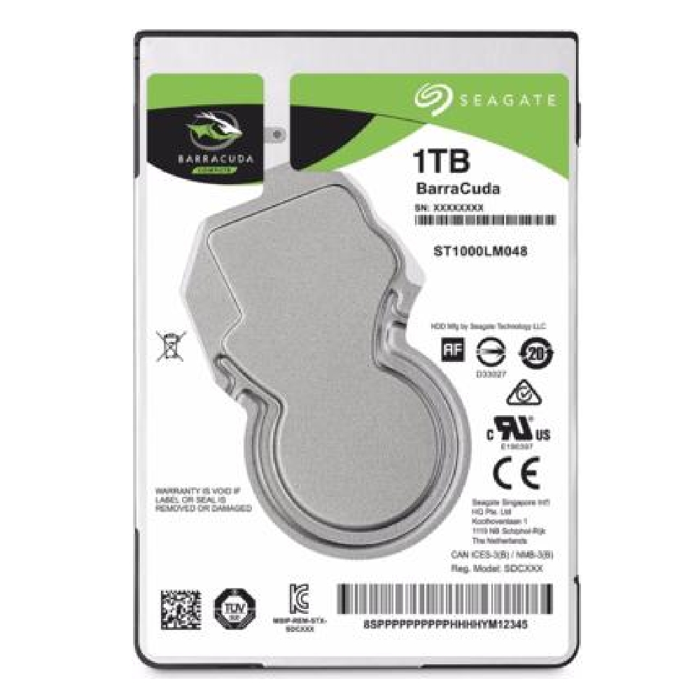 1TB 2,5  HDD SATA3 5400RPM 128MB belső Seagate Barracuda fotó, illusztráció : ST1000LM048