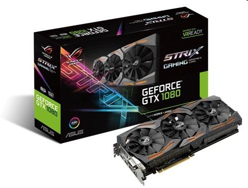 VGA GTX1080 ASUS videokártya nVidia STRIX GTX1080 8G GAMING fotó, illusztráció : STRIXGTX10808GG