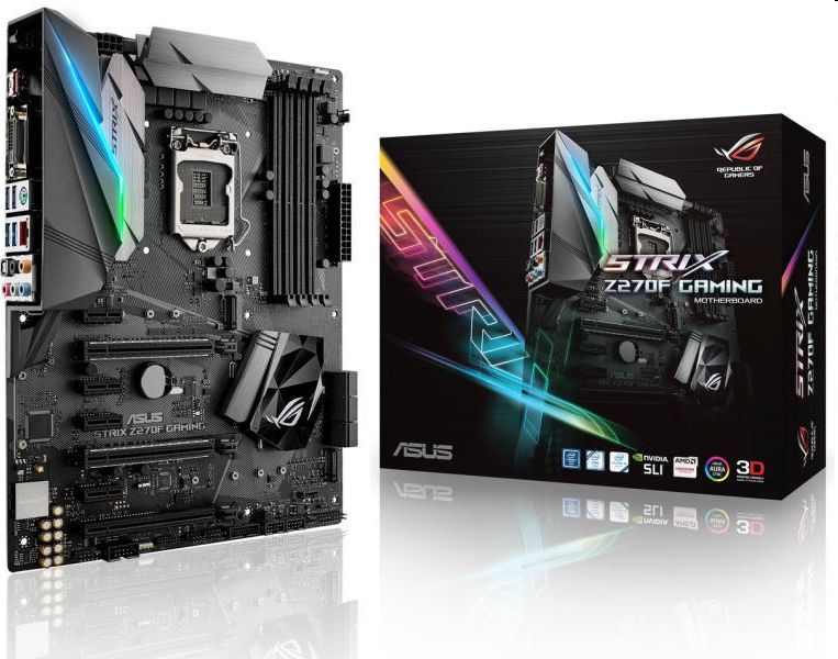 Z270 alaplap s1151 Asus STRIX Z270F GAMING fotó, illusztráció : STRIX-Z270F-GAMING