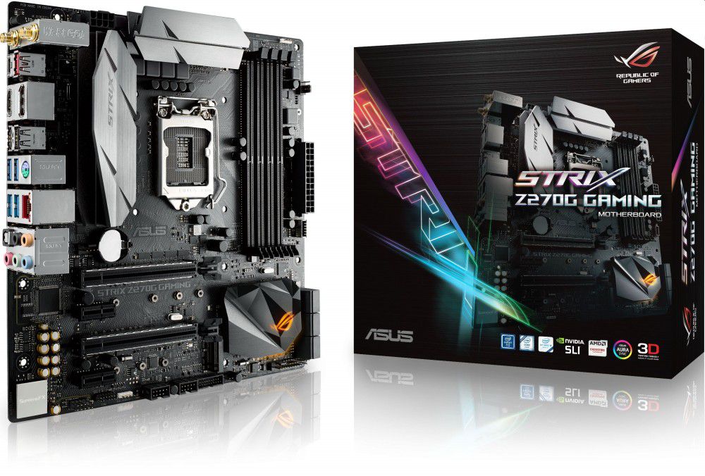 Z270 alaplap s1151 Asus STRIX Z270G GAMING fotó, illusztráció : STRIX-Z270G-GAMING