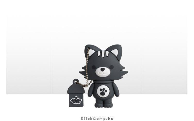 Pendrive 4GB ANIMALS Suzy a róka fekete; USB2.0 fotó, illusztráció : SUZY