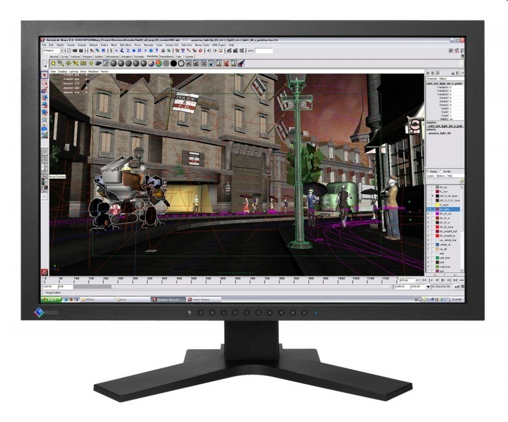 Monitor WUXGA, IPS LCD, 270 cd/m, 178/178°, 2xDVI fotó, illusztráció : SX2462WH-BK