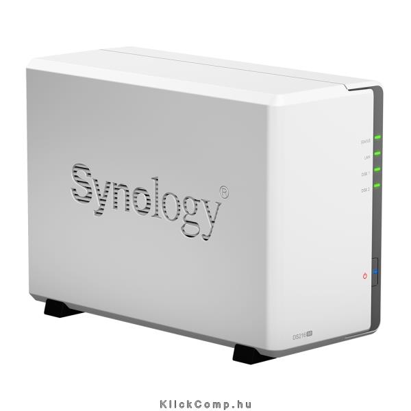 NAS 2 HDD hely Synology NAS DS216se fotó, illusztráció : SYNDS216SE