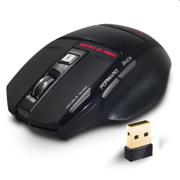 Gamer egér USB Spririt of Gamer Pro-M9 fekete fotó, illusztráció : S-G929RF