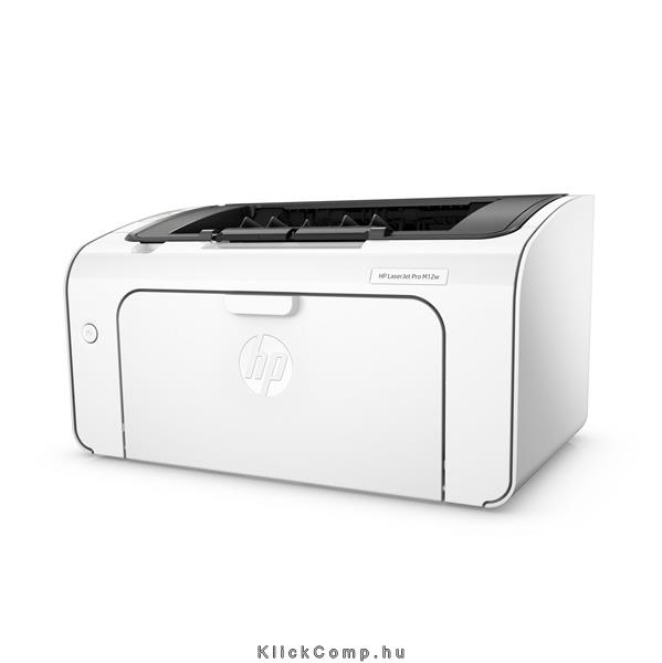 Lézernyomtató A4 mono HP LaserJet Pro M12w USB Wi-Fi fotó, illusztráció : T0L46A