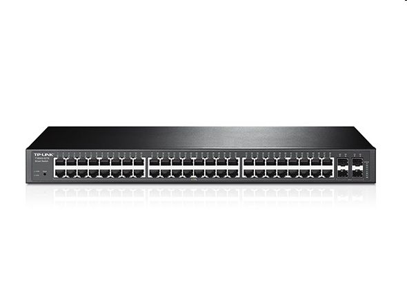 48 port Switch gigabit smart switch + 4gigabit SFP TP-LINK TL-SG2452 fotó, illusztráció : T1600G-52TS