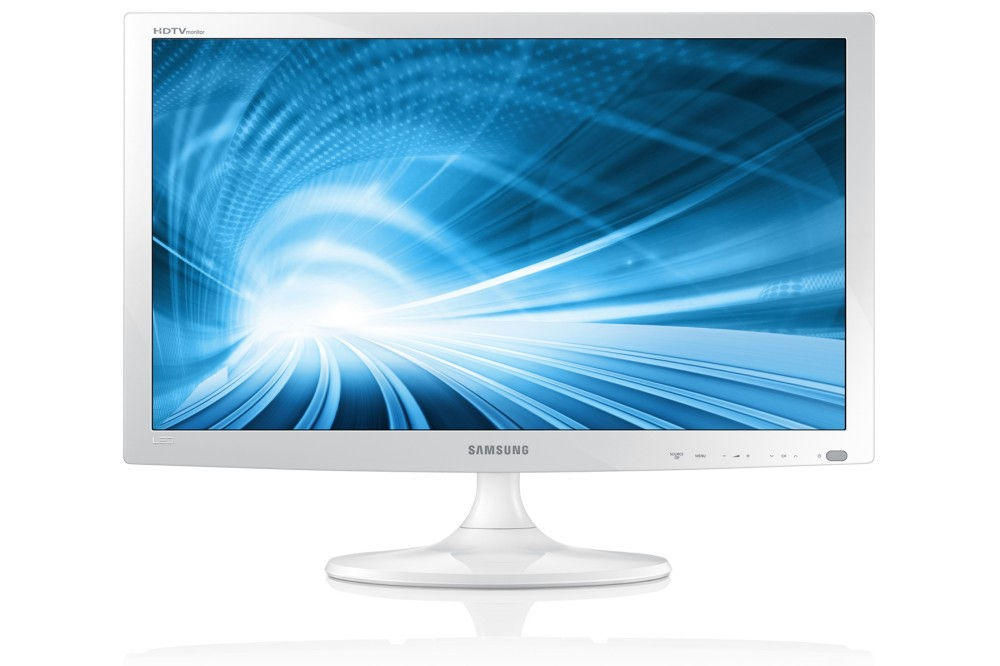 24  LED monitor/TV fehér fotó, illusztráció : T24B300EE