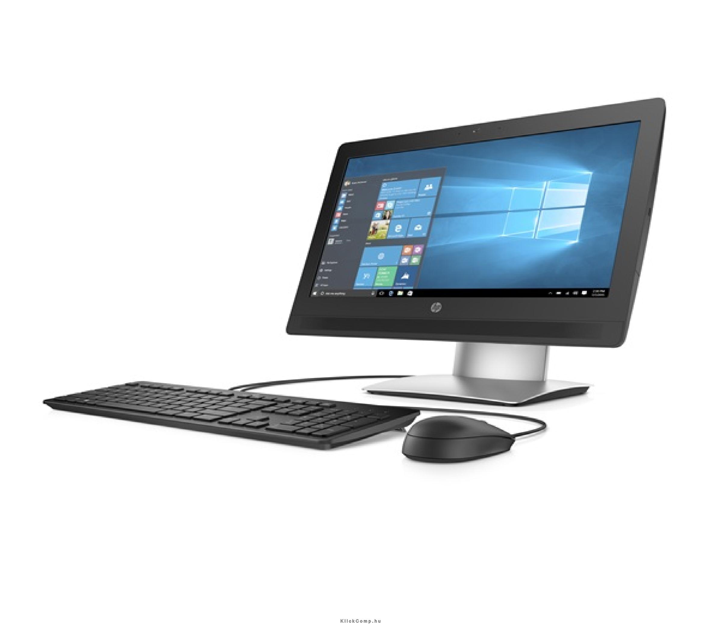 HP ProOne 400 G2 AiO asztali számítógép 20  G4400T 4GB 500GB DOS All-in-One fotó, illusztráció : T4R53EA