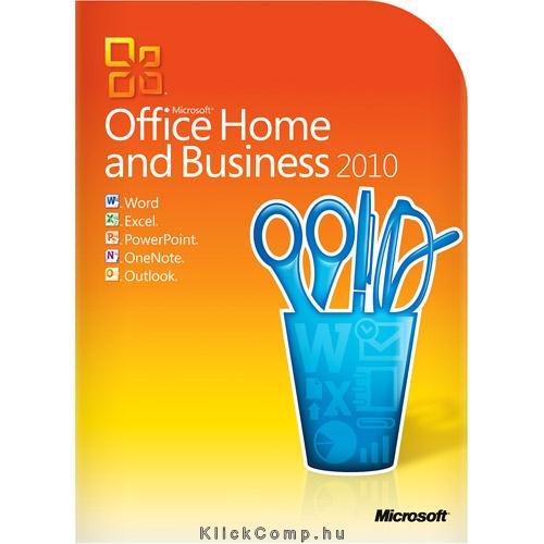 Microsoft Office Home and Business 2010 32-bit/x64 Hun DVD w Mouse Bundle fotó, illusztráció : T5D-01374