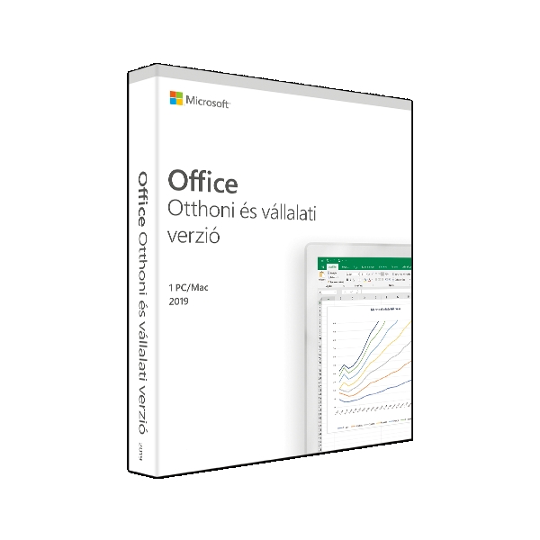 Office Home and Business 2019 Hungarian EuroZone Medialess P6 fotó, illusztráció : T5D-03314